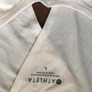 Athleta Split Back Top